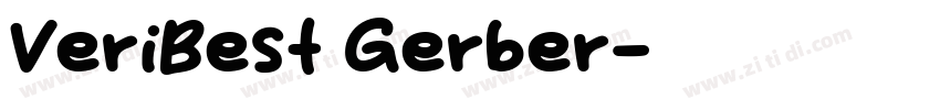 VeriBest Gerber字体转换